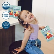 Amara Organic Smoothie Melts, Mixed Red Berries, Baby & Toddler Snacks, No Added Sugar, Baby Food Stage 2, 1 oz Bag