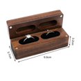 thumbnail image 7 of Joernso Ring Box Wooden Ring Holder Box Soft Lining Double Ring Storage Case for Proposal Engagement Wedding, 7 of 7