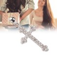 thumbnail image 4 of Colgante De Crucifijo Pequeño, Decoración S925, Regalos Con Purpurina De Plata, Colgante De Crucifijo De Circonita Cúbica Con Purpurina Diseñado A Mano Para Creencias, 4 of 7