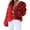 Red, variant on Faux Fur Jacket Women, Yigetop Womens Fall Open Front Cardigan Faux Fur Coat Vintage Parka Shaggy Jacket Warm Coat Tops Fluffy Cardigan Watermelon Red 5XL