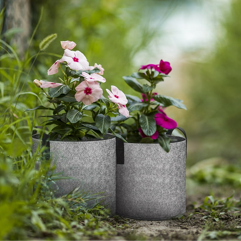 VIVOSUN 5 Pack Grow Bags Fabric Pot Nursery Soil Bag Aeration Plant  Container