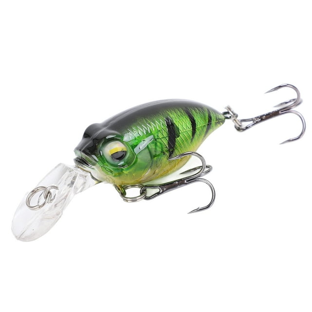 Mini Appât de Minnow de Pêche, Réaliste Pêche Mini Leurre Yeux en Trois Dimensions pour l'Extérieur 6, 7, 8, 9, 10