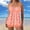#0166-Orange, variant on Womens Plus Size Striped Wave Wide Strap Tankini Set High Waisted Split Bathing Suit