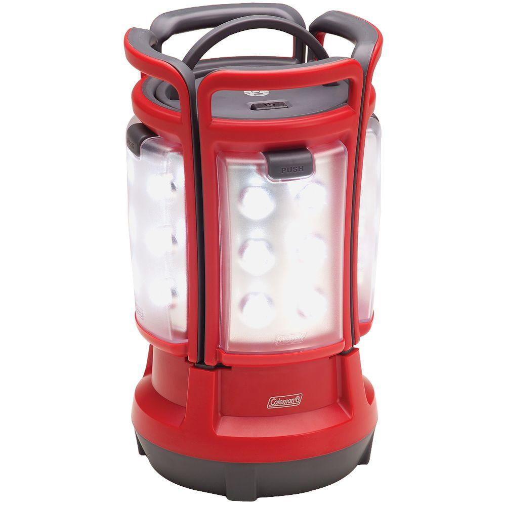 Coleman Quad LED Lantern Red/ Black 2000024041 - Walmart.com