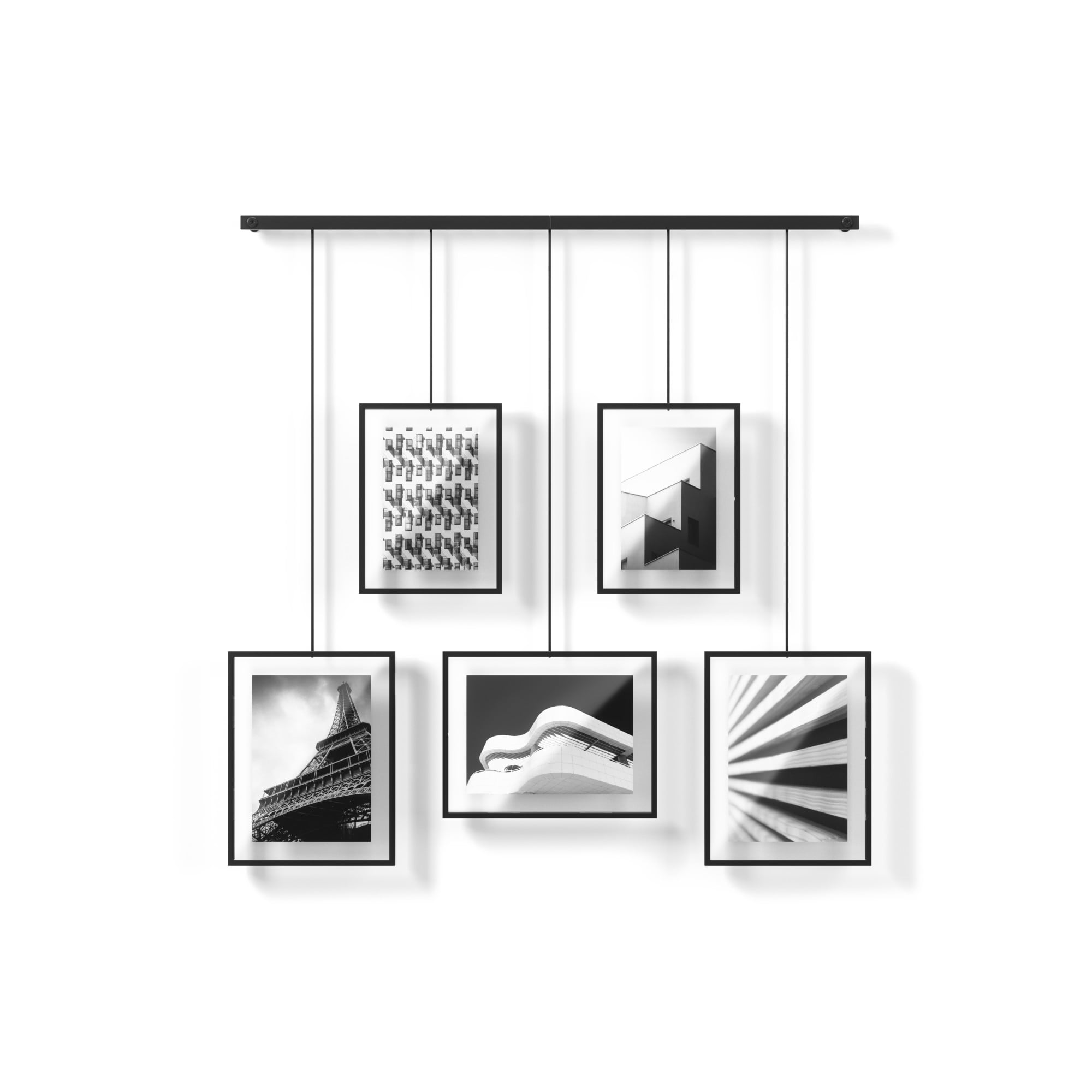 Umbra Exhibit Gallery Wall Picture Frame, Set of 5