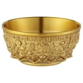 thumbnail image 1 of Brass Fortune Bowl Decorative Brass Fortune Basin Home Tabletop Adornment Brass Bowl Decor, 1 of 9