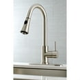 thumbnail image 2 of LS8728DL Gourmetier Robinet de Cuisine avec Pulvérisateur Rétractable, Nickel Satiné, 2 of 3