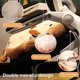 thumbnail image 4 of almohada de felpa con forma de pan, expresión facial, pan tostado suave, comida, sofá, cojín, muñeco de peluche, juguete para niños, adultos, regalo, hogar, cama, decoración de la habitación, 4 of 5
