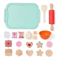 thumbnail image 5 of Battat Bake & Play Cookie Set Wooden Baking Pretend Play Toy for Ages 3 Years +, 5 of 9