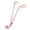 Rose Gold, variant on Rupoun Premium Black Stainless Steel Candle Wick Trimmer Scissors Tool, Rust-Resistant Candle Heart Clip Snuffer Cutter for Home Decor & Aromatherapy, Perfect Candle Lover Accessory, 6.9 Inches