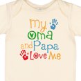 thumbnail image 4 of Inktastic My Oma and Papa Love Me Boys or Girls Baby Bodysuit, 4 of 5