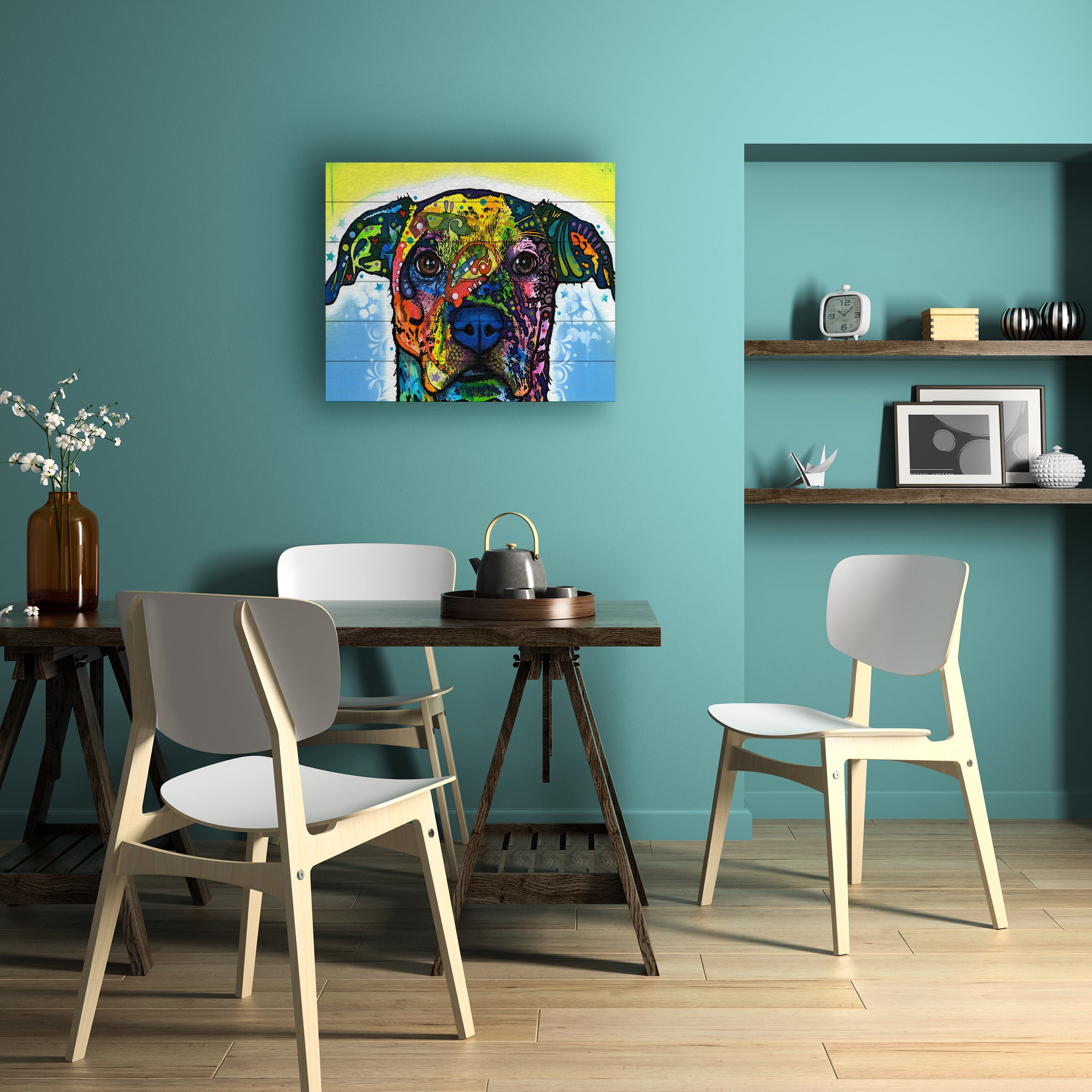 Trademark Fine Art 'Fiesta' Wooden Wall Art Art by Dean Russo