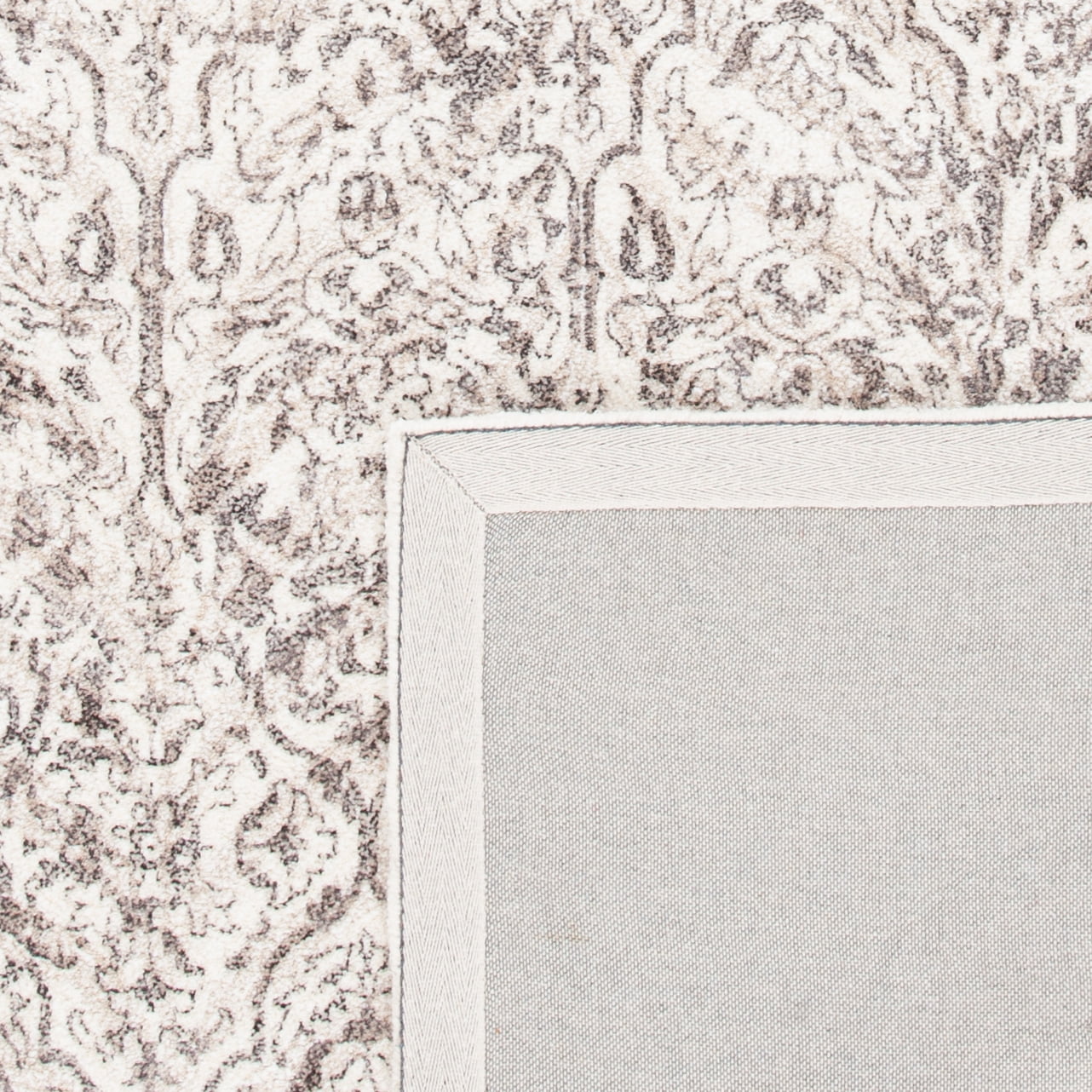 SAFAVIEH Restoration Vintage Delmar Abstract Runner Rug, Beige/Ivory, 2'3" x 8'