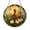 Acrylic 3.5 Inch, variant on Spring Farm Glass Suncatcher, Stained Glass Effect Hen and Chicks Window Art for Home Decor