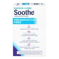 Soothe Lubricant Preservative Free Eye Drops for Dry Eye Irritation Relief, 0.02 fl oz, 30 Pack