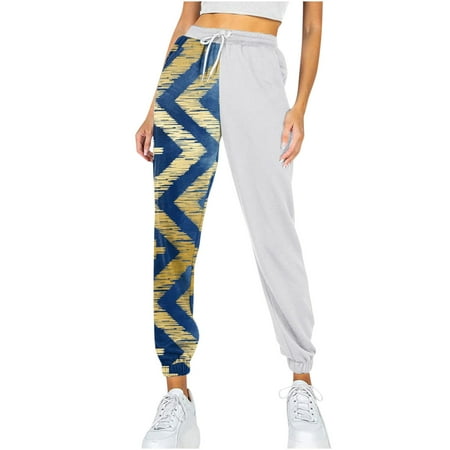 

Dadaria Wide Leg Sweatpants Women Drawstring Sports Slim Fit High Waist Loose Wide Leg Lace Up Pants White S Female
