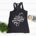 thumbnail image 2 of NanyCrafts' I will always be your biggest fan Women's Racerback Tank Top, 2 of 2