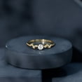 thumbnail image 5 of Rosec Jewels Lab Grown Diamond Promise Ring for Women (EF-VS Quality) - Valentines Day Ring, 18K Yellow Gold, US 7.50, 5 of 8