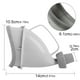 thumbnail image 5 of FLhrweasw Portátil para Coche Portátil Reutilizable Contenedor Portátil para Orinar para Hombres Y Mujeres, 5 of 9
