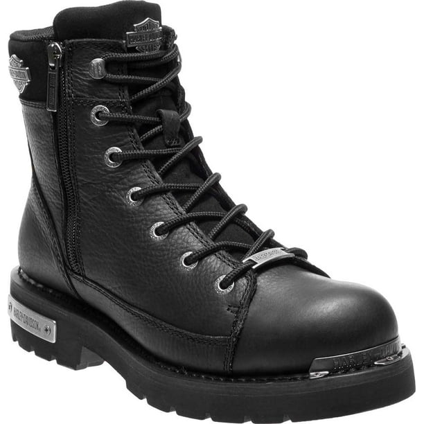 Men's Harley-Davidson Chipman Combat Boot Black Full Grain Leather 13 M - Walmart.com - Walmart.com