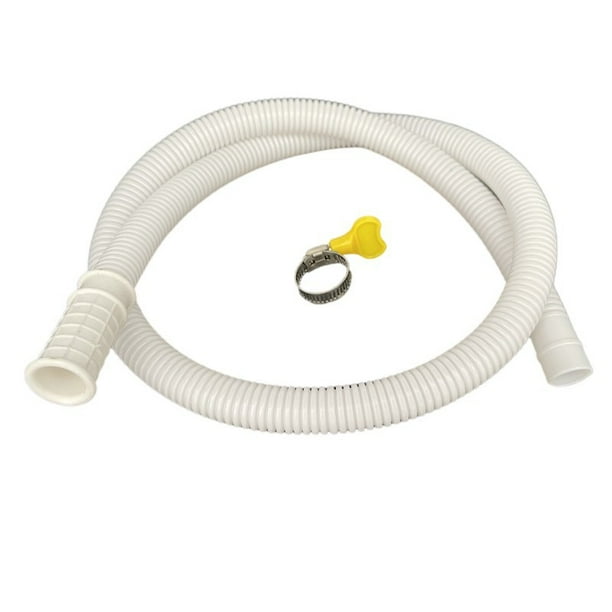 Kit de extensión de manguera de drenaje para lavadora, ajuste universal para todas las mangueras de drenaje, tubería de drenaje, 6 pies y 1 abrazaderas de manguera Shuxiu Wang 8390615142724