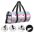 thumbnail image 5 of KLL Flamingo1 Duffle Bag For Men Women Sport Gym Fitness Tote Travel Training Workout Basketball Football Weekender, 5 of 8
