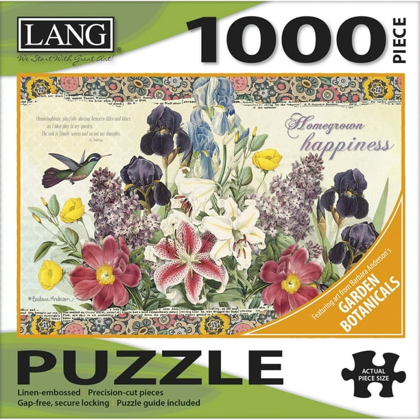 LANG Garden Botanicals 1000 Pieces Jigsaw Puzzle