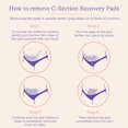 thumbnail image 4 of C-Section Recovery Pads Lansinoh Postpartum Essentials x4, 4 of 8