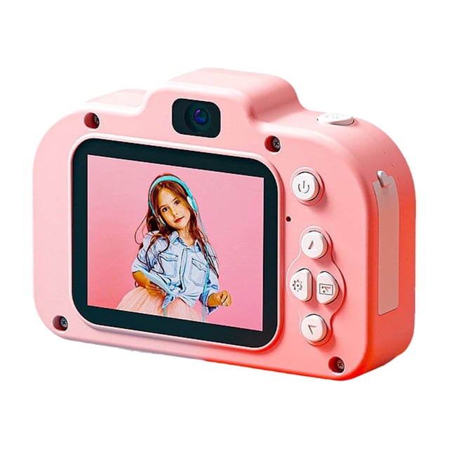 Cámara digital Pisexur para niños, cámara frontal y trasera de 48 MP, protección ocular anticaída, regalo de cumpleaños o festivo para niños, electrónica infantil, organizador de electrónica.