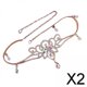 thumbnail image 1 of 2 X Cadena De Cintura Para Mujer, Cinturón Para Danza Del Vientre, Disfraz De Danza India, 75 Cm, 1 of 5
