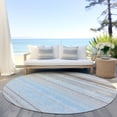 thumbnail image 6 of Addison Rugs Chantille Indoor/Outdoor Transitional Geometric, Abstract Sky Washable Round Rug, 8' x 8', 6 of 6