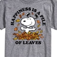 thumbnail image 3 of Peanuts - Happiness Is A Pile Of Leaves - Men's Short Sleeve Graphic T-Shirt, 3 of 6