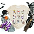 thumbnail image 5 of T-Shirt de Lecture Mignon pour Dames d'Halloween, Manches Courtes, Décontracté, Intéressant, Généreux, 5 of 5