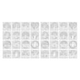 thumbnail image 1 of Shengyu 16piece Delicate Pattern Tree Stencils For Painting Easy Operation Detailed Carved Wide Application Decorating Books 16pcs 2Set, 1 of 6