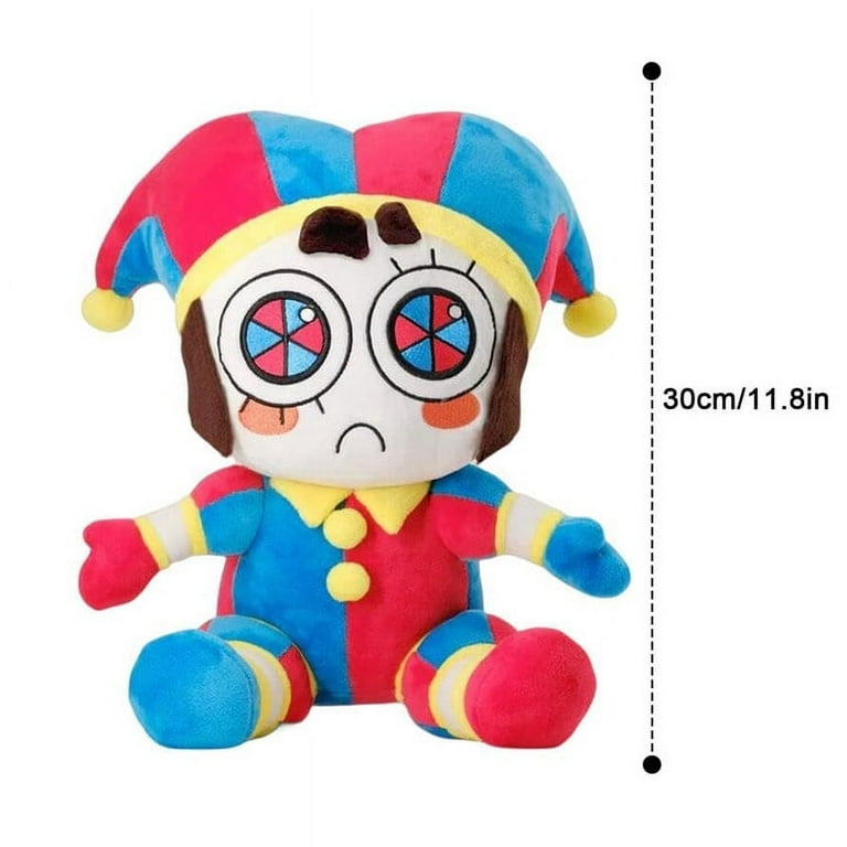 The Amazing Digital Circus Plush Toys, 11.8 Pomni Plushies Toy for TV Fans  Gift, Cute Stuffed Figure Pomni Doll for Kids and Adults Birthday  Hallo-ween Christmas Gift 