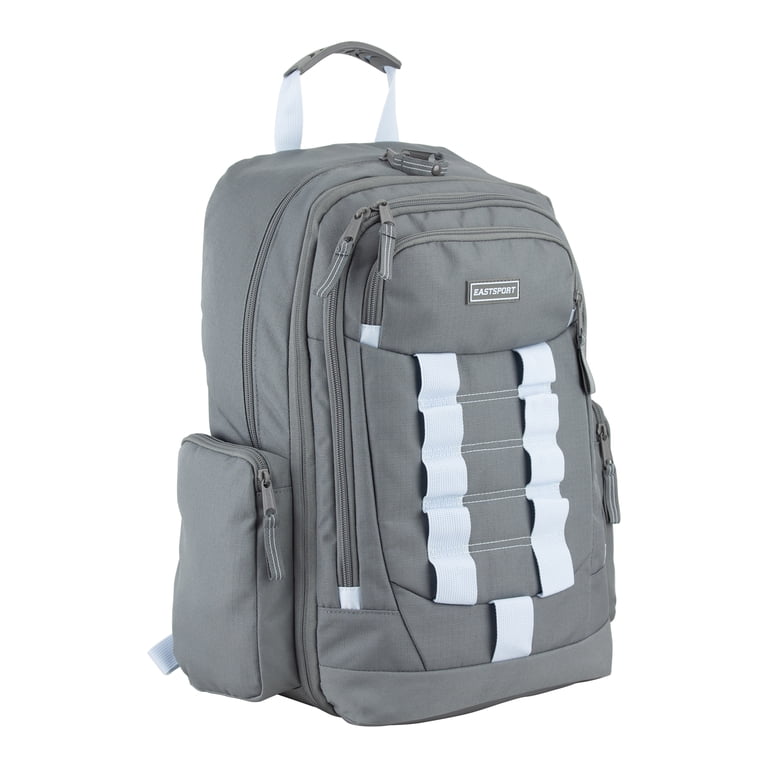 Eastsport Allegiance Expandable Recycled Backpack, Ash Grey photo 6
