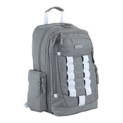 Eastsport Unisex Allegiance Expandable Recycled Backpack, Ash Grey