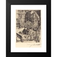 thumbnail image 2 of Lovis Corinth 17x24 Black Modern Framed Museum Art Print Titled - Interior with Floor Lamp (Interior with a Floor Lamp) (1916), 2 of 5