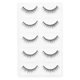 thumbnail image 2 of 5 Pairs Manmade Fiber Eyelashes Natural Look 3D Fake Lashes For Women Photo Shoot With Reusable Design, 2 of 3
