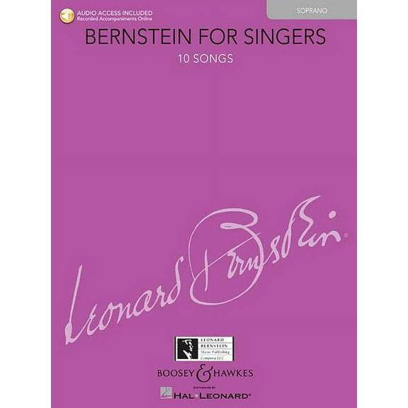 Bernstein for Singers - Soprano : With Piano Accompaniments Online (Hardcover)