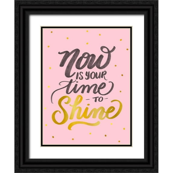 Batista, Dee 15x18 Black Ornate Wood Framed with Double Matting Museum Art Print Titled - Shine