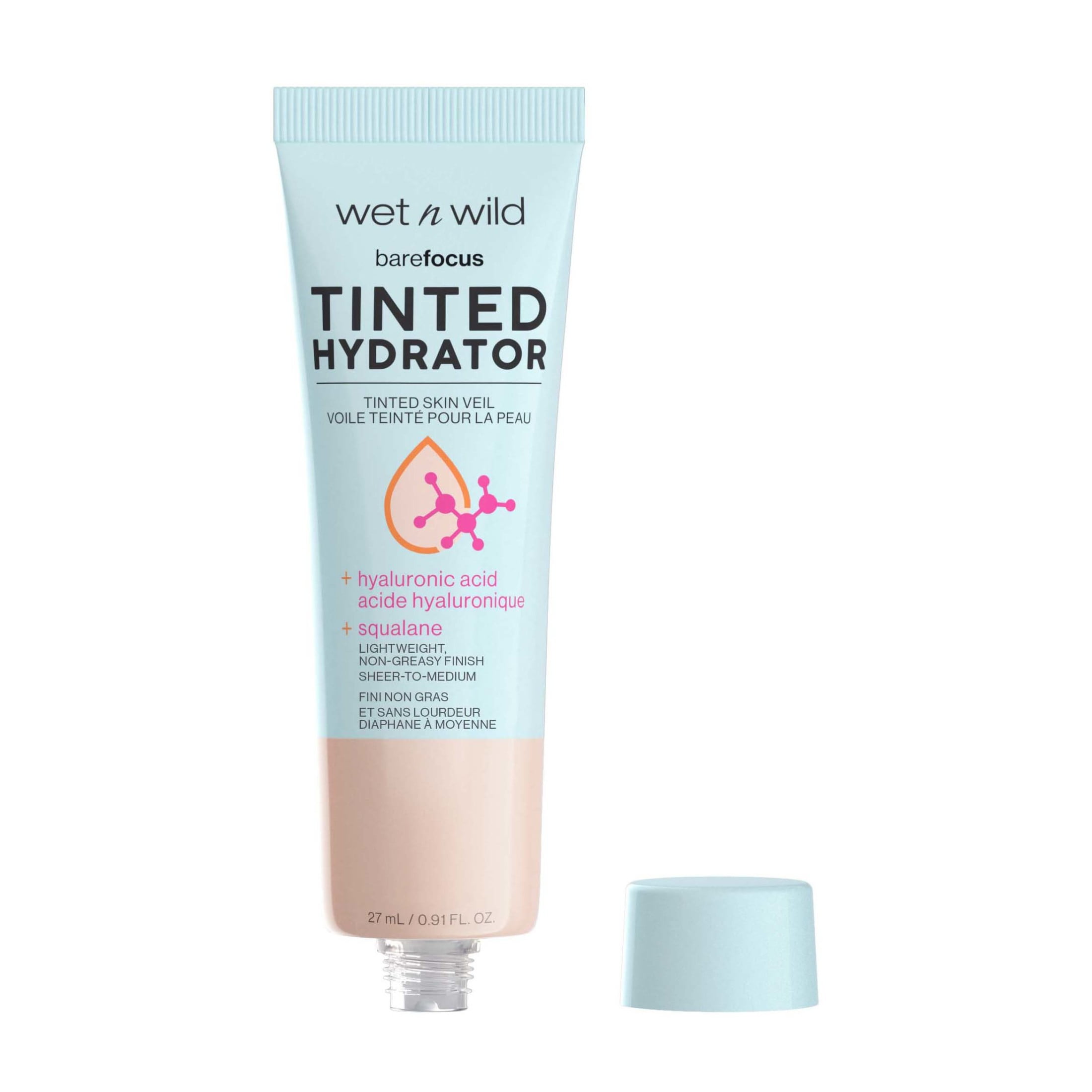 (2 pack) Wet n Wild Bare Focus Tinted Hydrator, Tinted Skin Veil, Fair, 0.91 fl oz