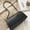 black, variant on Alligator Pattern Shoulder Bag For Women Winter New Handbag Small Square Bag Designer Flap Armpit Bag Girls Purse