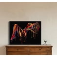 thumbnail image 2 of Home Decor Wall Art Sexy Woman Painting Colorful Woman Body Posters and Prints Suitable for Living Room Bedroom Bathroom and Aisle Wall Decoration Stretched and Unframed Ready to Hang, 2 of 3
