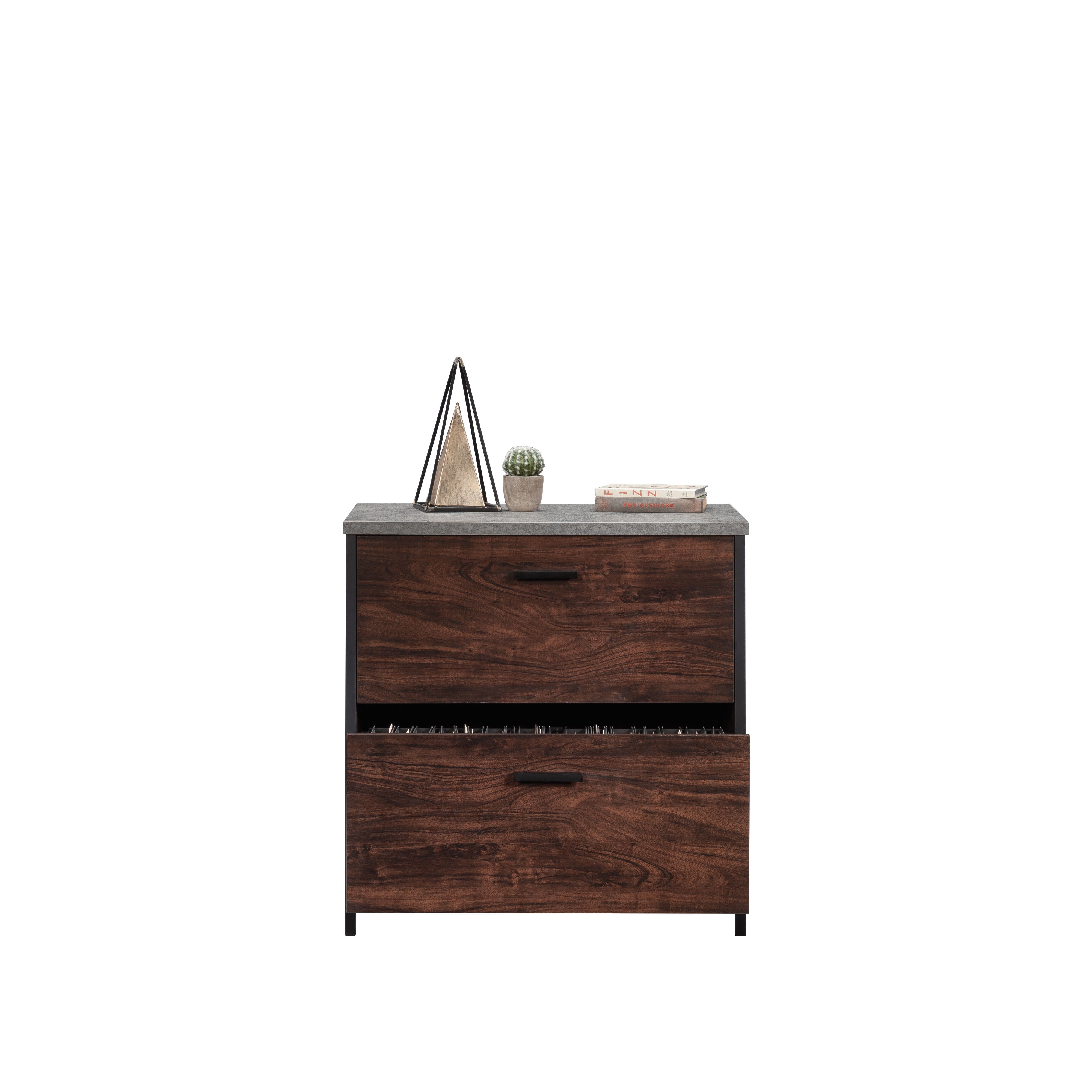 Office File Cabinet, Lateral File, Dark Walnut finish, Dark Walnut Storage Cabinet For Office,Engineered Wood Office Cabinet Storage, Furniture, Office, File Cabinets & Storage Cabinets Lateral File,