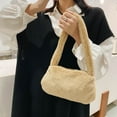 thumbnail image 2 of Vintage Female Shoulder Underarm Bag Animal Pattern Plush Portable Mini Purses, 2 of 4