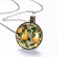 thumbnail image 6 of Pear Necklace Personalized Custom Photo Round Pendant Adjustable Stainless Steel Necklaces with Gift Box for Men Women Mothers Valentine's Jewelry Gift, 6 of 6