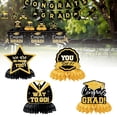 thumbnail image 1 of Graduation Decorations, Ngxiha 2026 Graduation Decorations Congrats Grad Decor with Honeycomb Centerpieces for Grad Party Decorations 4Pc, 1 of 7