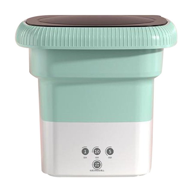 Wzzjkit Folding and Dehydrating Mini Washing with Large Capacity and Portable Washing