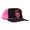 Pink, variant on Topstone Horror Creep Beat Patch Snapback Trucker Hat Black